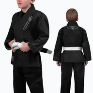 Kimona, stroje i obuwie - GI do brazylijskiego jiu-jitsu dziecięce Hayabusa Essential black WYSYŁKA W 24H 30 DNI NA ZWROT - miniaturka - grafika 1
