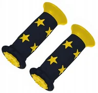 Kierownice rowerowe - Chwyty żelowe do roweru dziecięce gwiazdki żółte - miniaturka - grafika 1