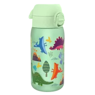 Bidony dla dzieci - Butelka ION8 BPA Free I8RF350PGDINO Dinosaurs - miniaturka - grafika 1