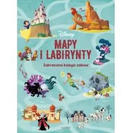 Książki edukacyjne - Egmont Disney. Mapy i labirynty. Zakręcona księga zabaw praca zbiorowa - miniaturka - grafika 1