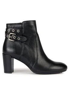 Geox Botki D Loisia D36QNA 000LM C9999 Czarny - Botki damskie - miniaturka - grafika 1