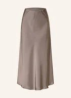 Spódnice - Neo Noir Spódnica Satynowa Bovary grau - miniaturka - grafika 1