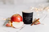 Świece - Świeca Sojowa 100% Jabłko I Cynamon 180 Ml Z Wieczkiem - Aromma - miniaturka - grafika 1