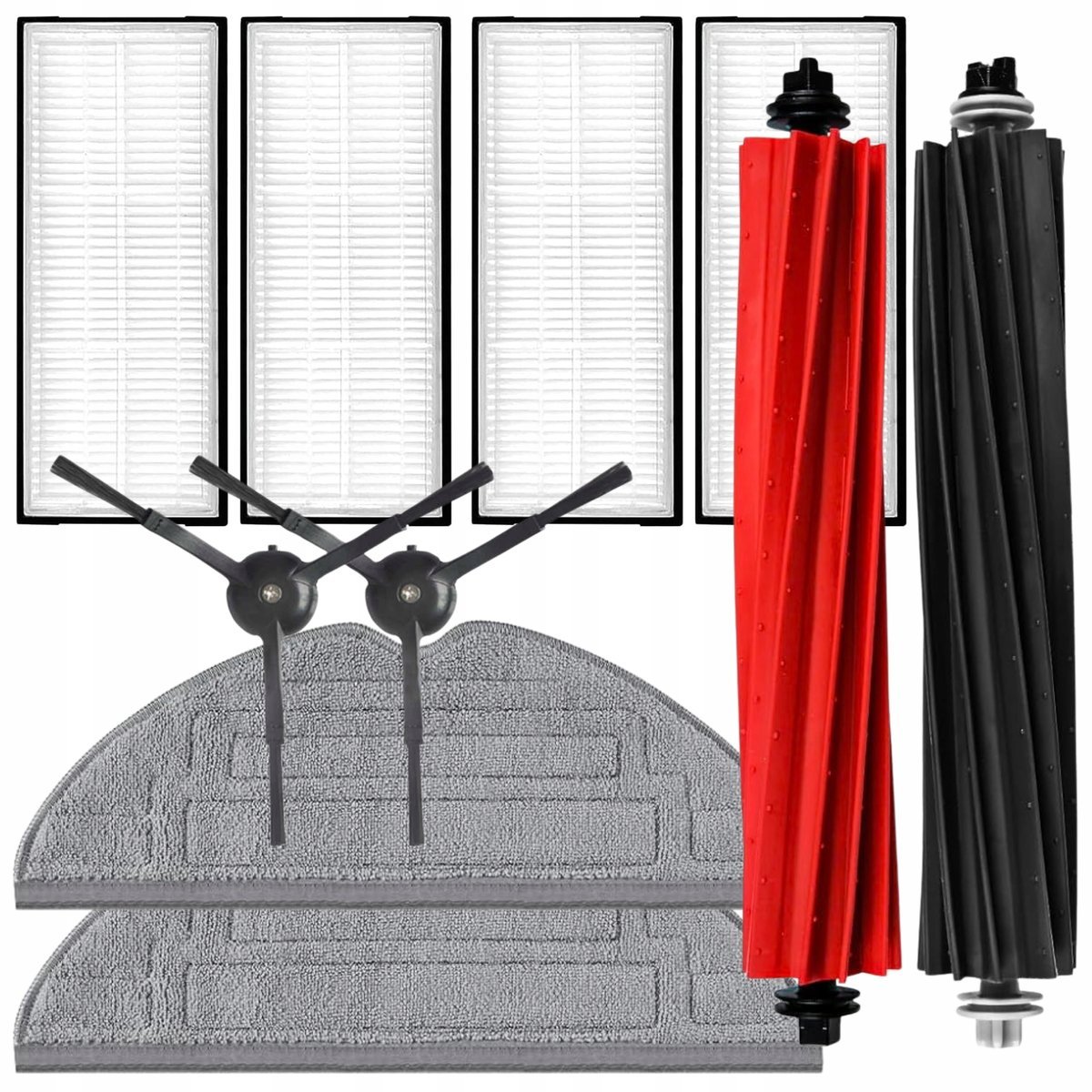 Szczotki filtry mopy do RoboRock S8 S8 MAX S8 ULTRA zestaw akcesoriów 10szt