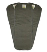 Pieluchy - DUŻA Wkładka bambusowo-węglowa (szara) 38x15cm - miniaturka - grafika 1