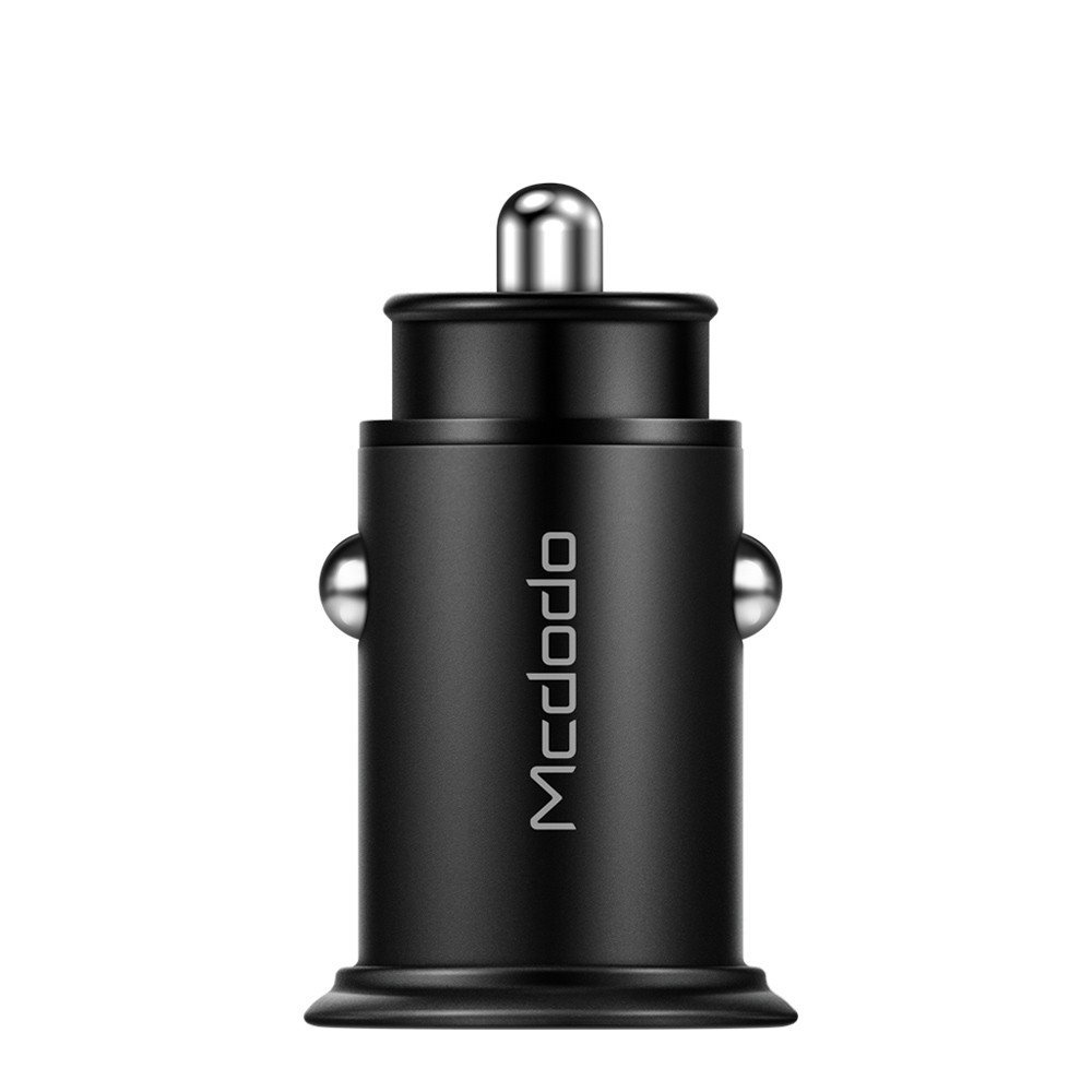 Mcdodo Ładowarka Samochodowa Speed 2X Usb Typ-C Pd/Qc 3.0 Czarna 5A Cc-6560