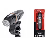 Latarki - Lampa Przednia /Akumulator/ Prox Centaur 600Lm 2600Mah Usb, Czarna - miniaturka - grafika 1