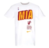 Koszulki męskie - Koszulka The Nike Tee NBA Miami Heat DR6726100 M - miniaturka - grafika 1
