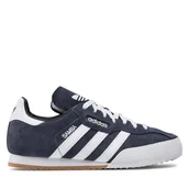 Sneakersy męskie - Sneakersy adidas Super Suede 019332 Granatowy - miniaturka - grafika 1