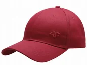 Czapki męskie - Czapka 4F ciemna czerwień - miniaturka - grafika 1