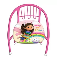 Zestawy mebli dla dzieci - Diakakis Krzesełko Metalowe Koci Domek Gabi - miniaturka - grafika 1