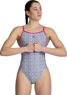 Arena Damski Strój kąpielowy WOMEN'S ARENA STARFISH SWIMSUIT LACE BACK - Stroje kąpielowe - miniaturka - grafika 1