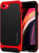 Etui i futerały do telefonów - Spigen Etui Neo Hybrid iPhone SE 2020 8/7 czerwone 8809685629085 - miniaturka - grafika 1