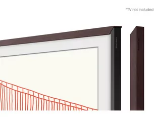 Samsung Wymienna rama pro Frame TV s úhlopříčkou 43" 2021) Rovný design VG-SCFA43BWBXC) Brązowy - Uchwyty do telewizora - miniaturka - grafika 1