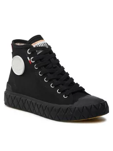 Palladium Trampki Palla Ace Cvs Mid 77015-008-M Czarny - Półbuty damskie - miniaturka - grafika 1