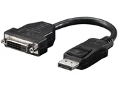 Adaptery i przejściówki - Goobay 69873 DisplayPort DVI-D adapter cable 1.2 nickel plated 69873 - miniaturka - grafika 1