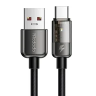Kable - Kabel USB-C Mcdodo CA-3151, 6A, 1.8m (czarny) - miniaturka - grafika 1