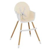 Krzesełka do karmienia - Krzesełko do karmienia Tulano Morsel Beige - miniaturka - grafika 1