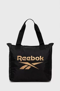 Torby podróżne - Reebok torba sportowa kolor czarny - grafika 1