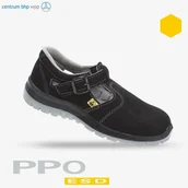 Obuwie robocze - SANDAŁY BEZPIECZNE Z METALOWYM PODNOSKIEM CHRONIĄCE PRZED EFEKTEM ESD PPO STRZELCE OPOLSKIE MODEL 651, PN-EN ISO 20345, S1, SRC, ESD - miniaturka - grafika 1