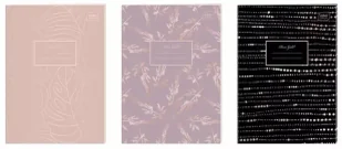 Inter-druk Zeszyt A4/60K kratka Metallic rose gold (5szt) - - Zeszyty szkolne - miniaturka - grafika 1