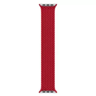 Oryginalny Pasek Apple Braided Solo Loop Red 41mm rozmiar 3 - Akcesoria do smartwatchy - miniaturka - grafika 1