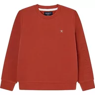 Bluzy dla chłopców - Hackett London Bluza chłopięca Hackett Emboss SLV Cw, Czerwony (terakota), 5 Lat - miniaturka - grafika 1