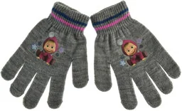 Rękawiczki dziecięce Masza i Niedźwiedź - Rękawiczki dla dzieci - miniaturka - grafika 1
