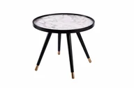 Ławy i stoliki kawowe - King Home Stolik PADRINO 60 - MDF, drewno, metal KH010100210 - miniaturka - grafika 1