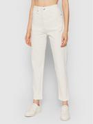Spodnie damskie - United Colors Of Benetton Jeansy 4GD757533 Biały Regular Fit 38, 40, 42, 44, 46, 48 - miniaturka - grafika 1