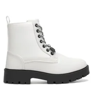 Buty dla dziewczynek - Trzewiki BEETLEJUICE CM-AW24-319WBBJ Biały - miniaturka - grafika 1