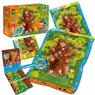 Baśnie, bajki, legendy - Puzzle edukacyjne Detective Forest Story Nowa - miniaturka - grafika 1