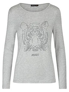 APART Fashion T-shirt damski, szary, 46 - Koszulki i topy damskie - miniaturka - grafika 1