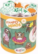 Zabawki kreatywne - Aladine Stempelki od 3 lat Leniwce - miniaturka - grafika 1