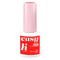 Lakiery hybrydowe - Hi Hybrid Lakier hybrydowy Easy 3w1, 612 Red Rocket Loop - miniaturka - grafika 1