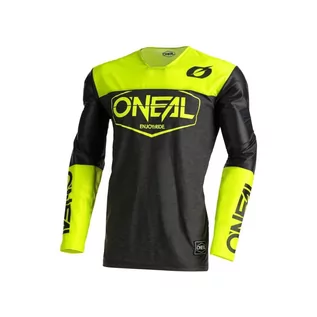 Bluzy na rower - Bluza rowerowa mtb O'neal Mayhem HEXX V.22 black/yellow - grafika 1