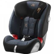 Foteliki samochodowe - Britax EVOLVA 123 SL SICT 2018 9 - 36 kg Blue Marble - miniaturka - grafika 1