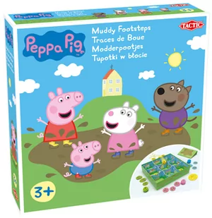 Tactic Tupotki w błocie Peppa Pig 439616 - Gry planszowe - miniaturka - grafika 1