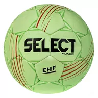 Piłka ręczna - Piłka ręczna Select Mundo EHF zielona 11908 - rozmiar piłek - 3 - miniaturka - grafika 1
