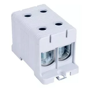 Złączka kompaktowa na szynę i płytę montażową, szara 35-150 mm2 FLEAL-150/2 - Pozostałe akcesoria sieciowe - miniaturka - grafika 1