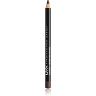 Kredki do oczu - NYX PROFESSIONAL MAKEUP Slim Eye Pencil Kredka do oczu Black Brown - miniaturka - grafika 1