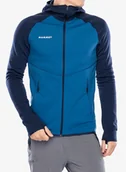 Kurtki narciarskie - Bluza trekkingowa Mammut Aconcagua ML Hooded Jkt - deep ice/marine - miniaturka - grafika 1