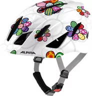 Kaski rowerowe - Alpina Pico Helmet Kids, pearlwhite/flower gloss 50-55cm 2021 Kaski dla dzieci 9761111 - miniaturka - grafika 1