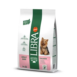 Libra Dog Mini, łosoś - 3 kg - Sucha karma dla psów - miniaturka - grafika 1