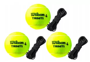 Aletenis, 3Szt Piłka Zapasowa Na Gumce Wilson Tenis Trainer - Tenis ziemny - miniaturka - grafika 1