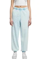 Spodnie damskie - Urban Classics Damskie spodnie damskie Towel Washed Sweat Pants Balticblue S, Balticblue, S - miniaturka - grafika 1
