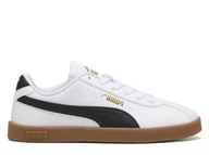 Buty dla dziewczynek - Buty dziecięce Puma 40358201 CLUB II SL JR Białe - miniaturka - grafika 1