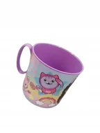 Kubki dla dzieci - Kubek Koci Domek Gabi 265 Ml. Dziecięcy Nie Tłukący Się - miniaturka - grafika 1