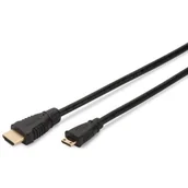 Kable - Assmann Kabel HDMI Mini Highspeed Gold V1.3 C/A M/M 3m AK-330106-030-S - miniaturka - grafika 1