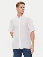 Koszule męskie - Tommy Hilfiger Koszula MW0MW35207 Biały Regular Fit - miniaturka - grafika 1